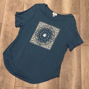 💙 Teal Moon and Stars Shirt